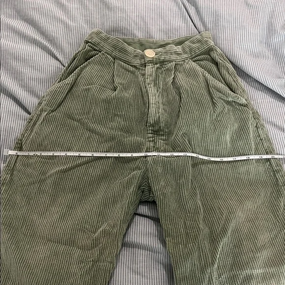 Rudy Jude Green Corduroy Trouser - Picture 4 of 7